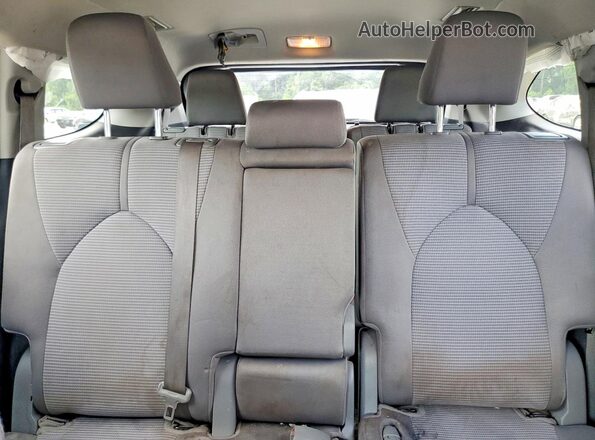 5TDZZRAHXMS049618 2021 TOYOTA HIGHLANDER Gray Հետևի նստատեղերի տեսք