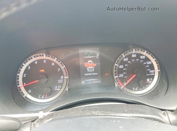 5TDZZRAHXMS065804 2021 TOYOTA HIGHLANDER Gray Vista del cuadro de instrumentos