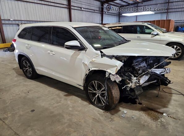 5TDZZRFH1HS189328 2017 TOYOTA HIGHLANDER White Delantero derecho