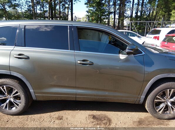 5TDZZRFH1JS269203 2018 TOYOTA HIGHLANDER Green Vista interior de 360 grados