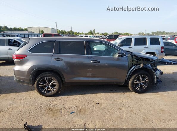 5TDZZRFH2KS290837 2019 TOYOTA HIGHLANDER Gray Widok wnętrza 360 stopni