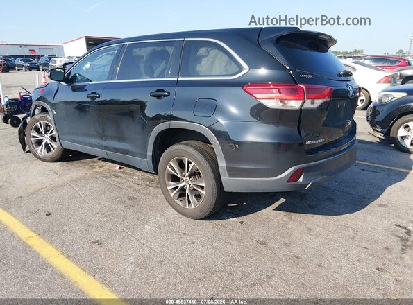5TDZZRFH2KS298887 2019 TOYOTA HIGHLANDER Синий Задняя левая четверть
