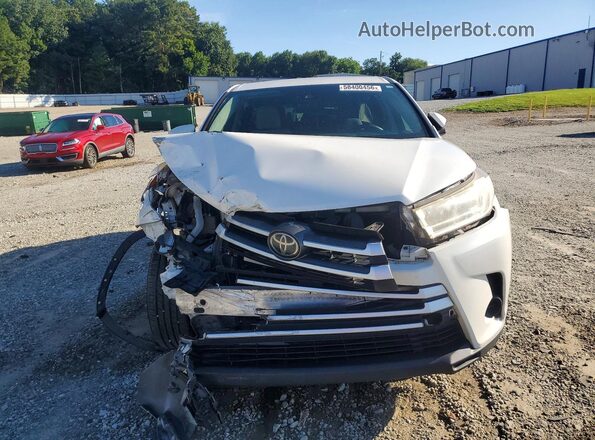 5TDZZRFH5HS211184 2017 TOYOTA HIGHLANDER Белый Вид спереди