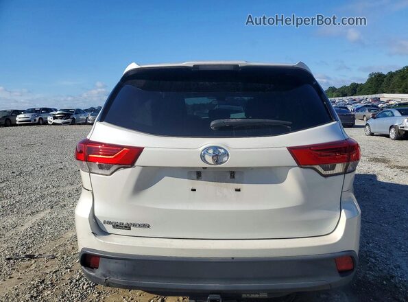 5TDZZRFH5HS211184 2017 TOYOTA HIGHLANDER Белый Вид сзади