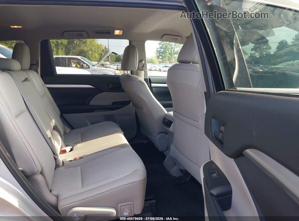 5TDZZRFH5HS229376 2017 TOYOTA HIGHLANDER White Vista de la etiqueta del VIN