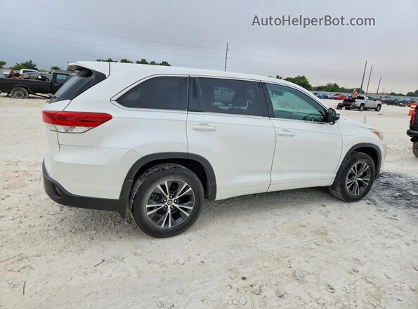 5TDZZRFH6JS266720 2018 TOYOTA HIGHLANDER White Trasero derecho
