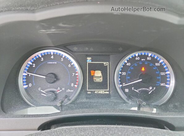 5TDZZRFH6JS266720 2018 TOYOTA HIGHLANDER White Vista del cuadro de instrumentos