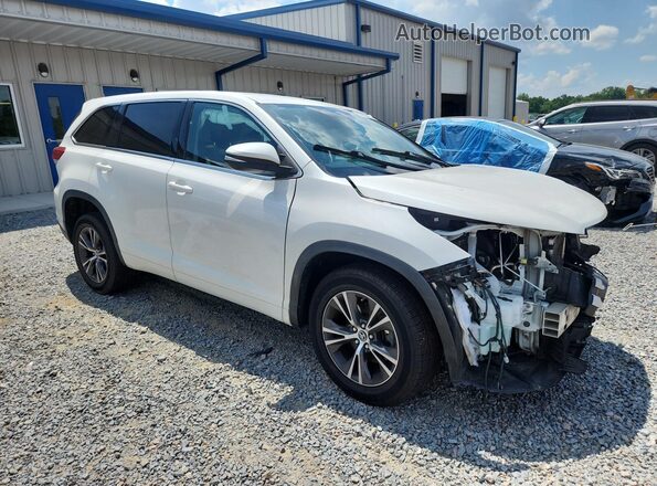 5TDZZRFH6JS269830 2018 TOYOTA HIGHLANDER White Передня права чверть