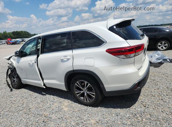 5TDZZRFH6JS269830 2018 TOYOTA HIGHLANDER White Задня ліва чверть