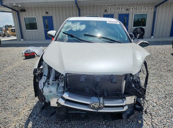 5TDZZRFH6JS269830 2018 TOYOTA HIGHLANDER White Вид спереду