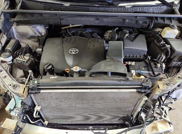 5TDZZRFH7KS367461 2019 TOYOTA HIGHLANDER Серый Вид подкапотного пространства