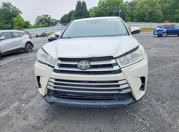 5TDZZRFH9HS193949 2017 TOYOTA HIGHLANDER White Front view