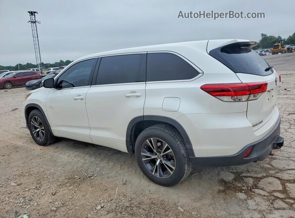 5TDZZRFHXHS201458 2017 TOYOTA HIGHLANDER White Rear left