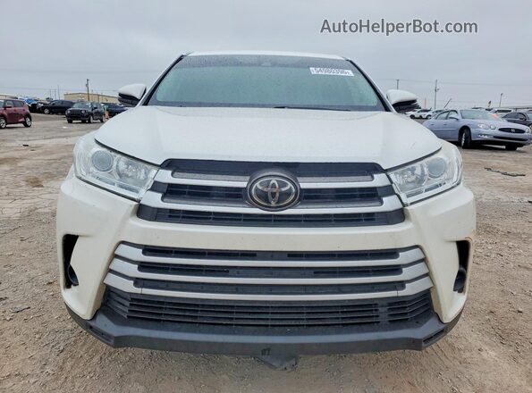 5TDZZRFHXHS201458 2017 TOYOTA HIGHLANDER White Front view