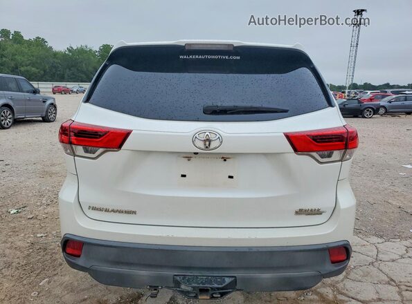 5TDZZRFHXHS201458 2017 TOYOTA HIGHLANDER White Rear view