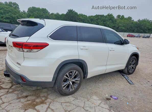 5TDZZRFHXHS201458 2017 TOYOTA HIGHLANDER White Rear right