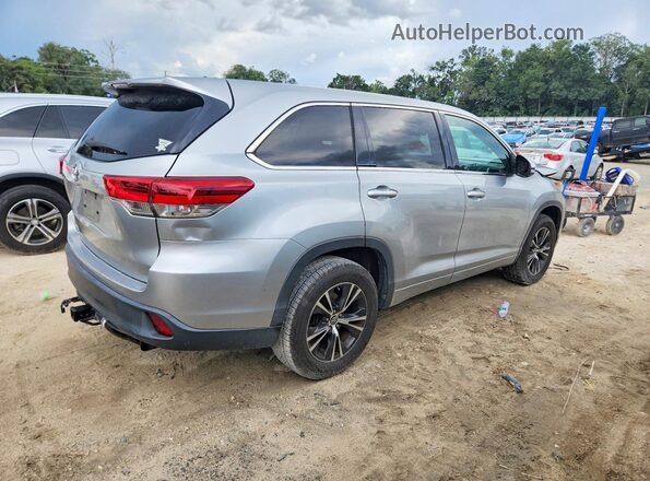 5TDZZRFHXHS212962 2017 TOYOTA HIGHLANDER Silver Задня права чверть