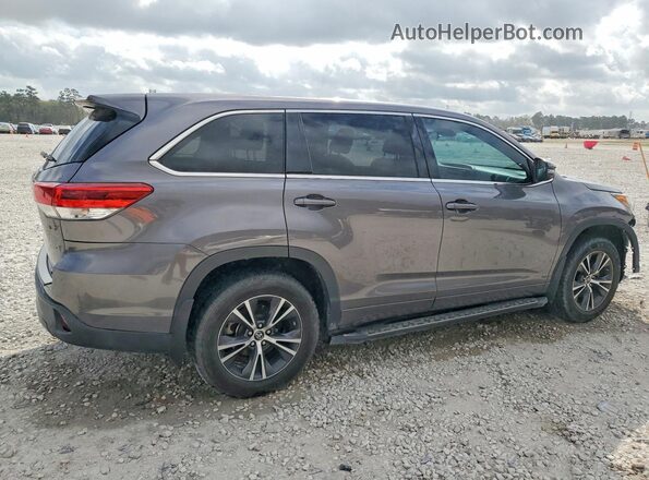5TDZZRFHXHS219085 2017 TOYOTA HIGHLANDER Gray Հետևի աջ