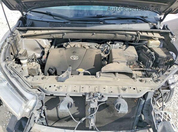 5TDZZRFHXHS219085 2017 TOYOTA HIGHLANDER Gray Շարժիչի բաժամունքի տեսք