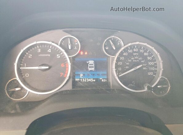 5TFAW5F14HX650338 2017 TOYOTA TUNDRA White Instrument cluster view