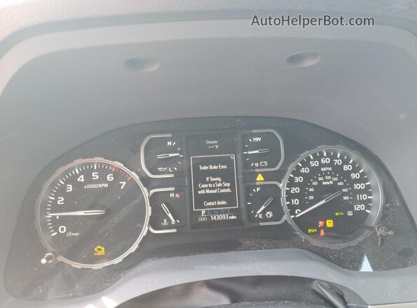 5TFAW5F16JX751807 2018 TOYOTA TUNDRA Черный Вид щитка приборов