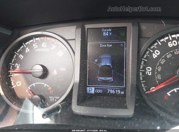 5TFAX5GN1KX141507 2019 TOYOTA TACOMA Gray Widok tylnych siedzeń