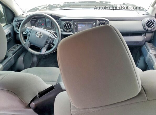 5TFAX5GN3KX148703 2019 TOYOTA TACOMA Charcoal Dashboard view