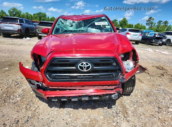 5TFAX5GN4GX066499 2016 TOYOTA TACOMA Red Front view