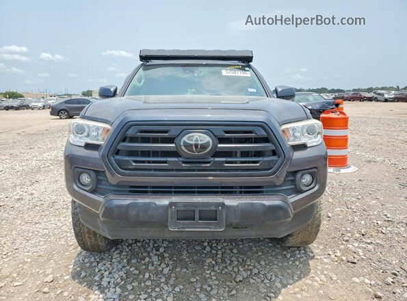 5TFAX5GN4KX138570 2019 TOYOTA TACOMA Gray Вид спереду