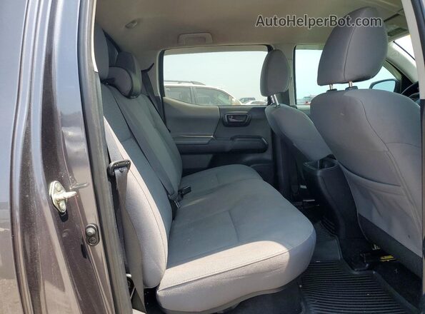 5TFAX5GN4KX138570 2019 TOYOTA TACOMA Gray Вид задніх сидінь
