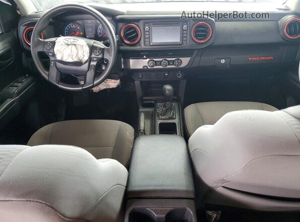 5TFAX5GN8KX158739 2019 TOYOTA TACOMA Black წინა პანელის ხედი