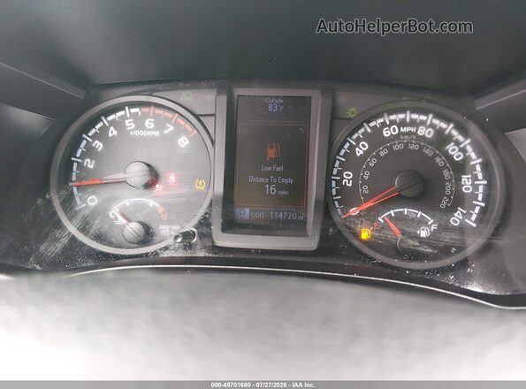 5TFAX5GNXKX145197 2019 TOYOTA TACOMA Silver Вид задніх сидінь
