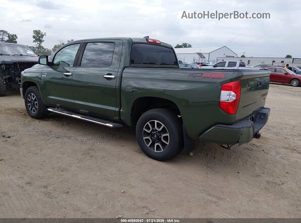 5TFAY5F12MX980130 2021 TOYOTA TUNDRA Green Задня ліва чверть