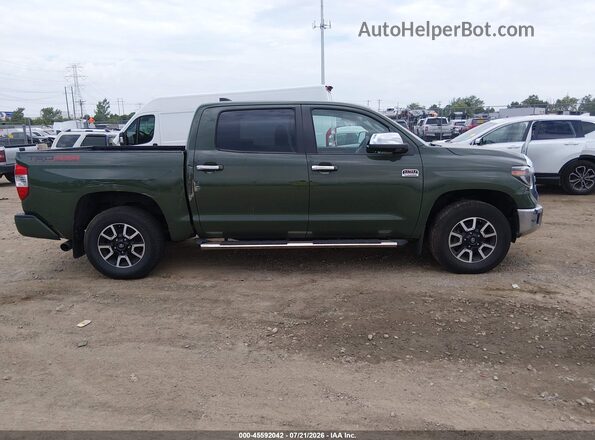 5TFAY5F12MX980130 2021 TOYOTA TUNDRA Green Вид задньої частини салону