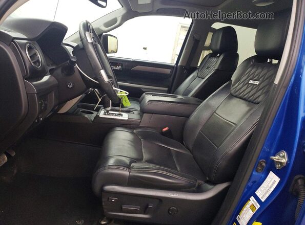 5TFAY5F13GX524254 2016 TOYOTA TUNDRA Blue Vista interior delantera
