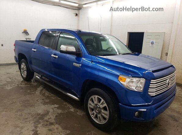 5TFAY5F13GX524254 2016 TOYOTA TUNDRA Blue Delantero derecho