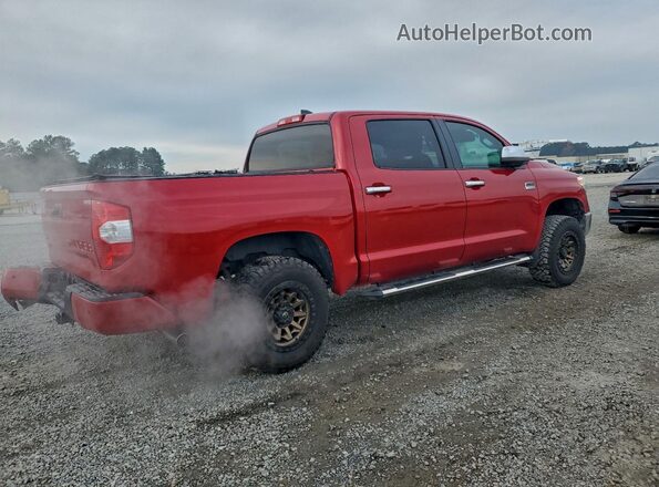 5TFAY5F13LX876566 2020 TOYOTA TUNDRA Красный Задняя правая четверть