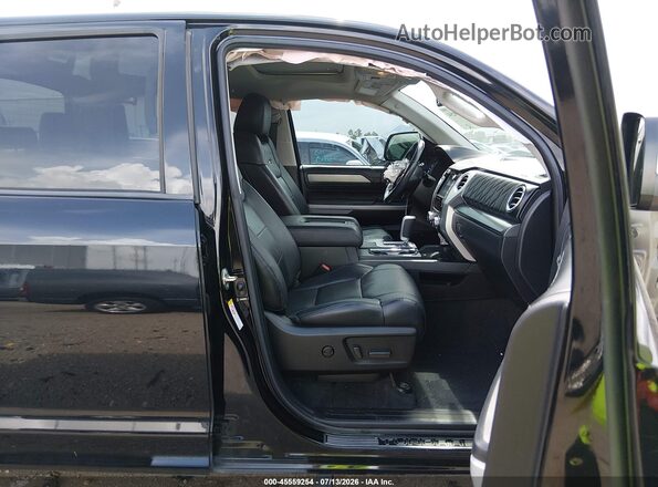 5TFAY5F13LX880312 2020 TOYOTA TUNDRA 4WD Black Vista interior delantera