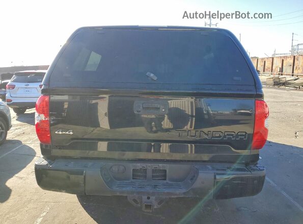 5TFAY5F15KX787497 2019 TOYOTA TUNDRA Черный Вид сзади