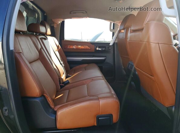 5TFAY5F15KX787497 2019 TOYOTA TUNDRA Черный Вид задних сидений