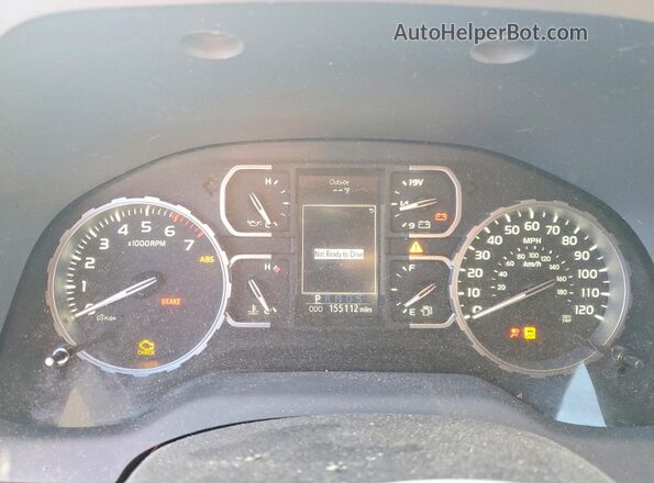 5TFAY5F15KX787497 2019 TOYOTA TUNDRA Черный Вид щитка приборов