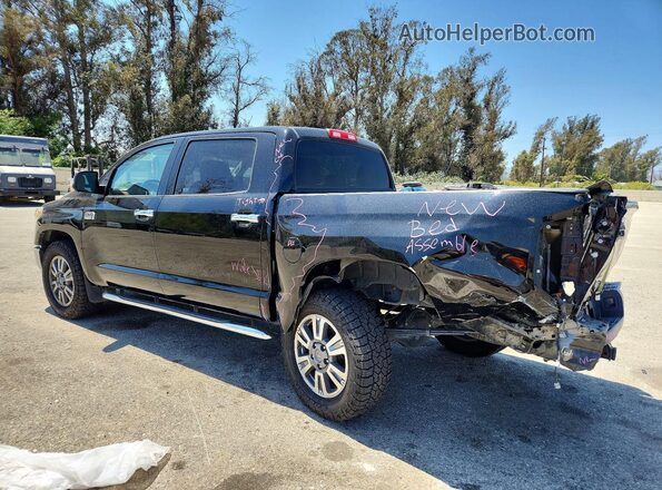 5TFAY5F18JX733044 2018 TOYOTA TUNDRA Black უკანა მარცხენა