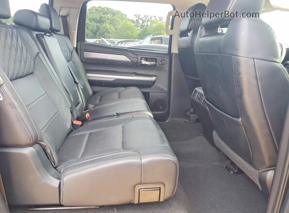 5TFAY5F1XGX505328 2016 TOYOTA TUNDRA Black Widok tylnych siedzeń