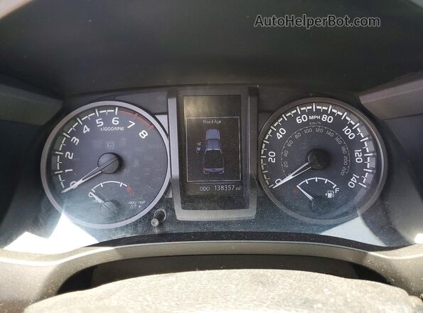 5TFAZ5CN2KX079809 2019 TOYOTA TACOMA Black ხელსაწყოთა პანელის ხედი