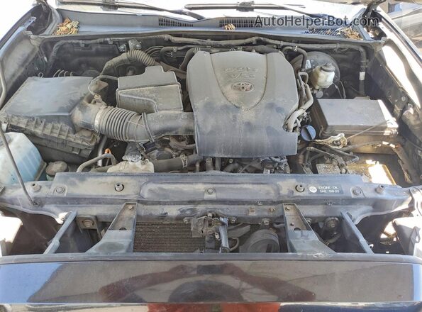 5TFAZ5CN2KX079809 2019 TOYOTA TACOMA Black უკანა სალონის ხედი