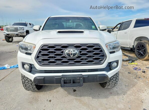 5TFAZ5CN6LX090720 2020 TOYOTA TACOMA White წინა ხედი