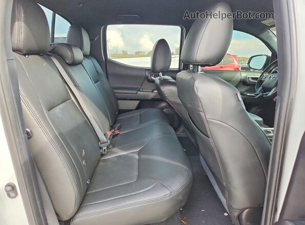 5TFAZ5CN6LX090720 2020 TOYOTA TACOMA White უკანა სავარძლების ხედი