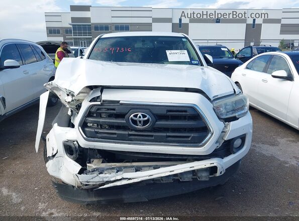 5TFAZ5CN8HX044751 2017 TOYOTA TACOMA White Вид щитка приладів