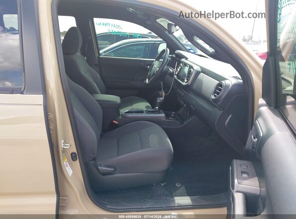 5TFAZ5CN8KX075313 2019 TOYOTA TACOMA Tan Front interior view
