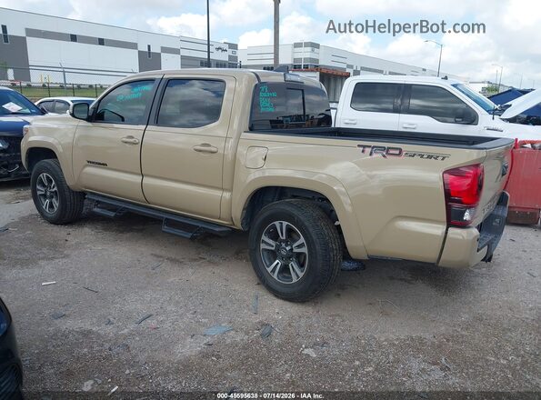 5TFAZ5CN8KX075313 2019 TOYOTA TACOMA Tan Rear left
